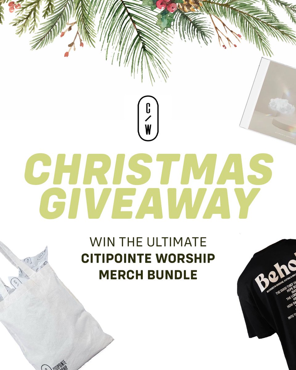 citipointewshp's tweet photo. We are giving away the ultimate Citipointe Worship merch pack! Head to our instagram profile, and check out our latest posts for more info on how to enter! https://t.co/0tZzNqHGYO https://t.co/HFAMmjtKvk