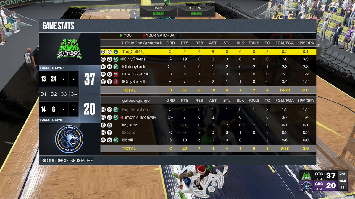 Vintage 30 balls in 3 game series @SavageLeagues2K 🎯💯😈 @OTG2KGaming