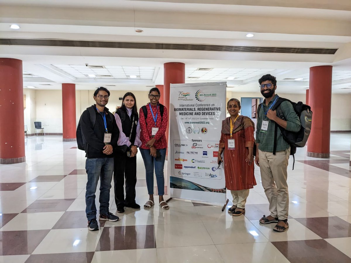 mundel69's tweet photo. Wonderful time at #Bioremedi22. Excellent interactions not only with the faculty present but also the students. And a poster prize to our ex-lab member and current collaborator @NamitDe - was the icing on the cake! https://t.co/vRR3QtTnUl