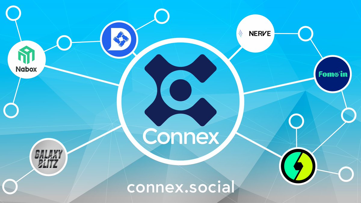 ConnexSocial's tweet photo. We’ve not stopped! #Connex has partnered with 6 projects to onboard their communities onto https://t.co/erqmJbULSg. 

To celebrate, we’re giving away 300 $CONX to be shared between 20 lucky people!

To enter

✅Follow @ConnexSocial
✅Like, RT &amp; tag 3 friends

#CONX #GIVEAWAY https://t.co/QpPk24PfXP