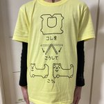 食パンの袋を閉じるアレを使って可愛い生き物が!面白Tシャツに描いてあったw