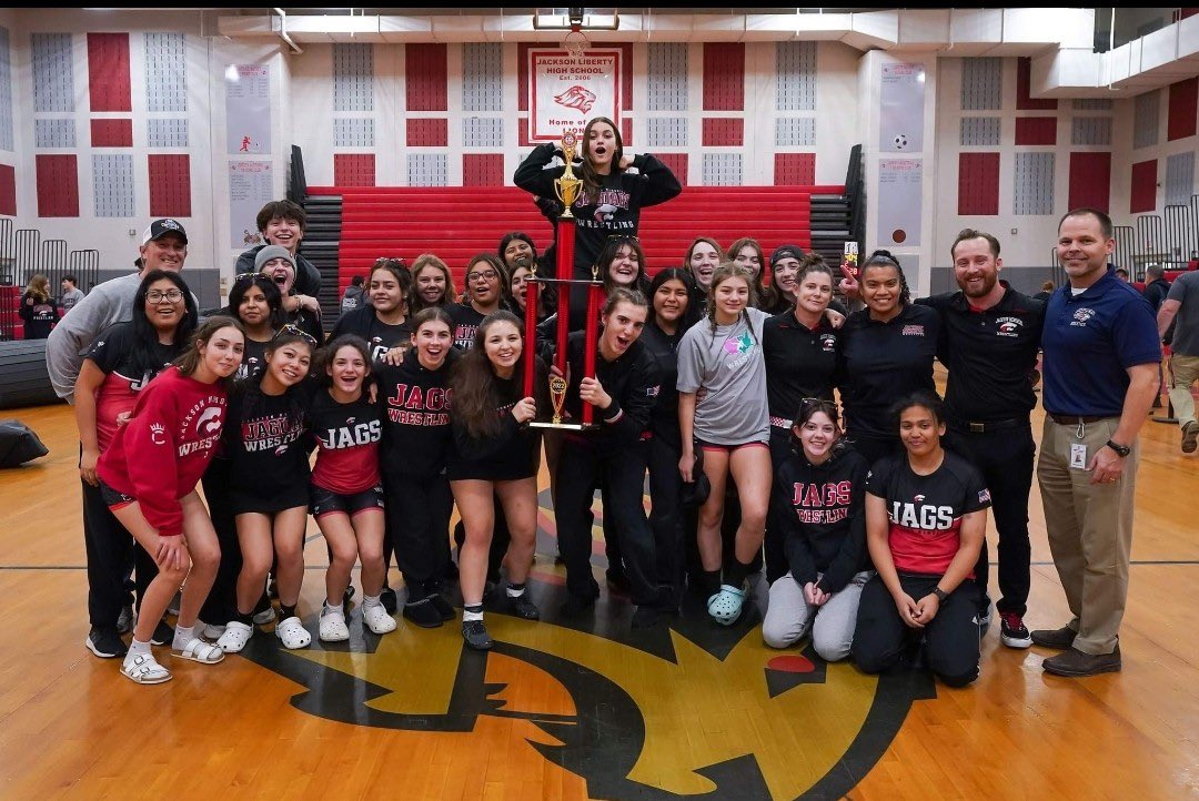 Congratulations to the Jaguars and the Lions for hosting and winning the Queen of the East girls wrestling tournament!! Great job ladies!!!