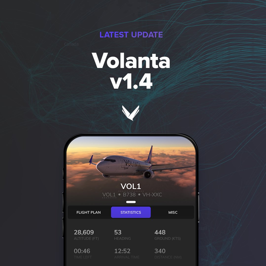 volantaapp's tweet image. Just in time for the holidays - Volanta 1.4 is RELEASED 🥳 with many improvements and new features! Find out the full details over on the forum 🎄

See what's new orbx.to/app