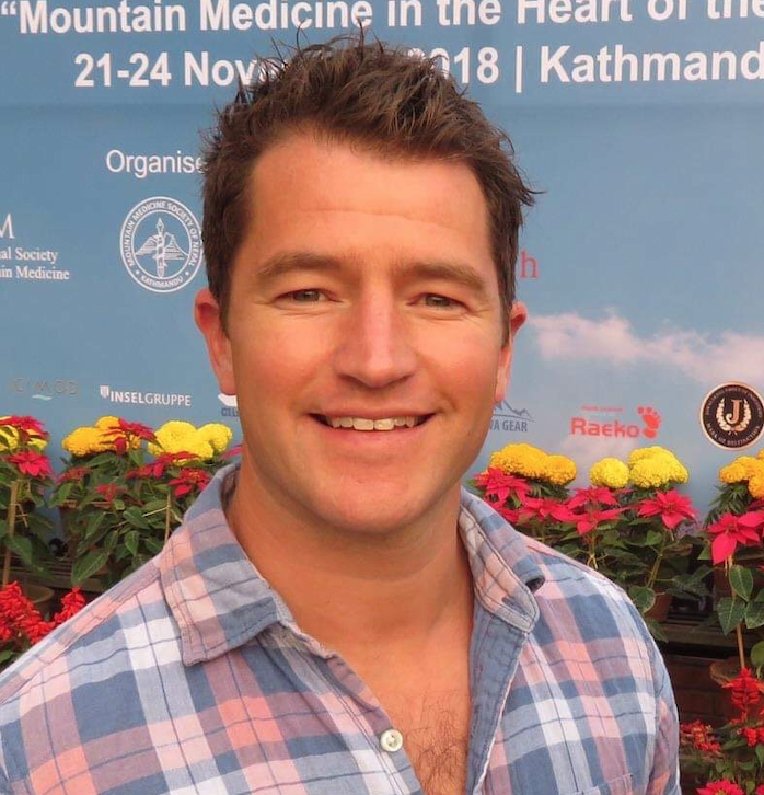 ANZCA's tweet photo. Introducing Dr Gareth Andrews as #ASM23SYD College Ceremony Orator. Together with his team mate Dr Richard Stephenson, they are attempting the longest unsupported ski crossing of the Antarctic continent, 'The Last Great First'. Follow their progress here: https://t.co/Ebpy8gQ4fr https://t.co/YlDGqr3TdB