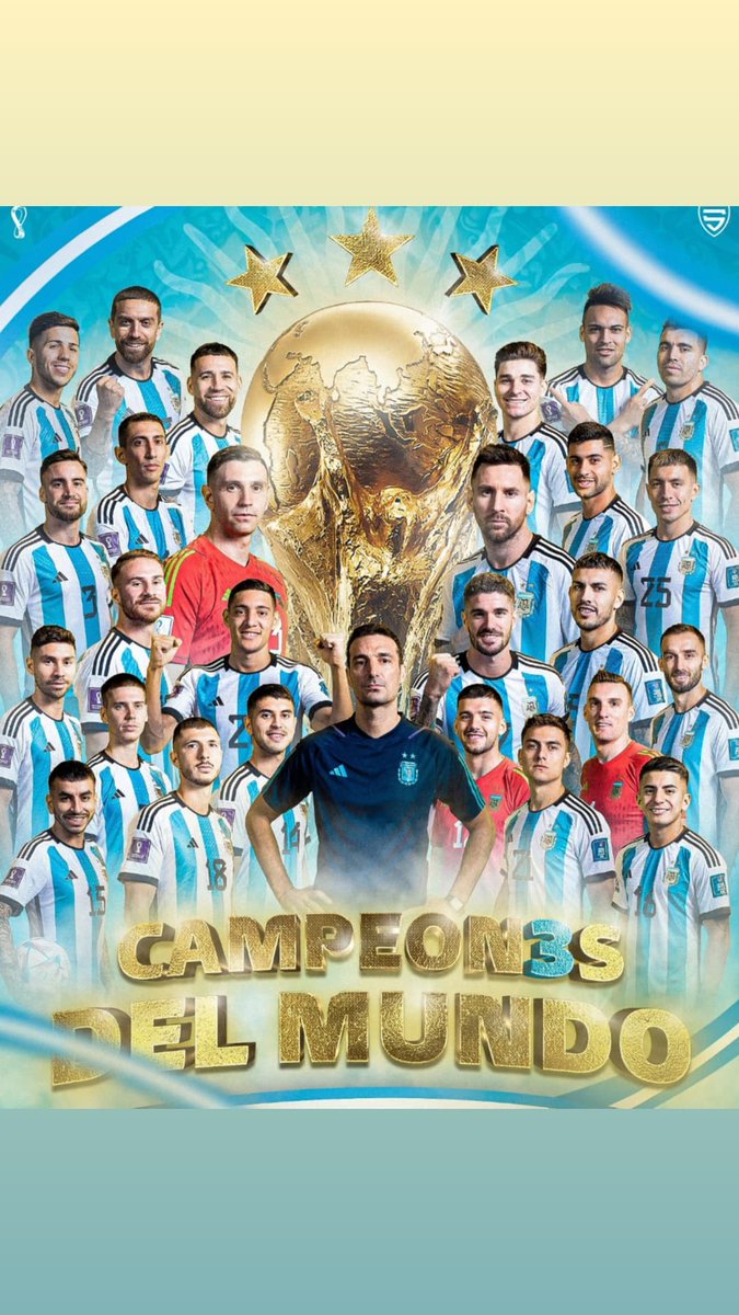 tweetsRAFI's tweet photo. #Champions #Messi #Argentina #worldcup https://t.co/UJ3700EQml