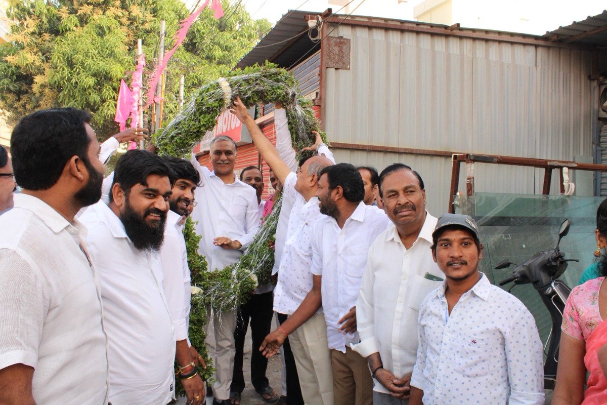 MC Manikonda on Twitter "Hon’ble Minister for Health Sri trsharish