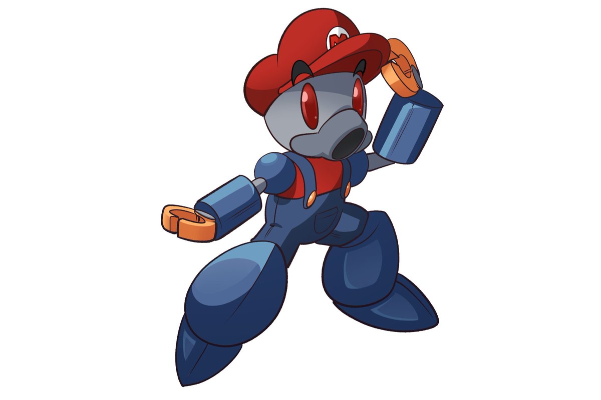 Big shoutouts to @Shoolmail for thr Nerobot Mario commission. Absolutely love it.