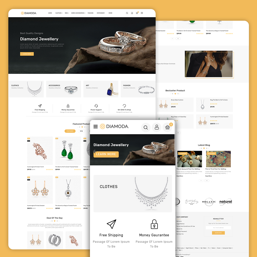 Webibazaar (@webibazaar) on Twitter photo Diamond - Royal Jewellery PrestaShop Theme
Check out More:- webibazaar.com/prestashop-the…
<a href="/webibazaar/">Webibazaar</a>
#Prestashop #social #webdesign #presta #design #opensource #marketing #web #html #jewellary #marketingdigital #onlinestore #business #website #webdeveloper #webdesign #shopifytheme Diamond - Royal Jewellery PrestaShop Theme
Check out More:- webibazaar.com/prestashop-the…
<a href="/webibazaar/">Webibazaar</a>
#Prestashop #social #webdesign #presta #design #opensource #marketing #web #html #jewellary #marketingdigital #onlinestore #business #website #webdeveloper #webdesign #shopifytheme