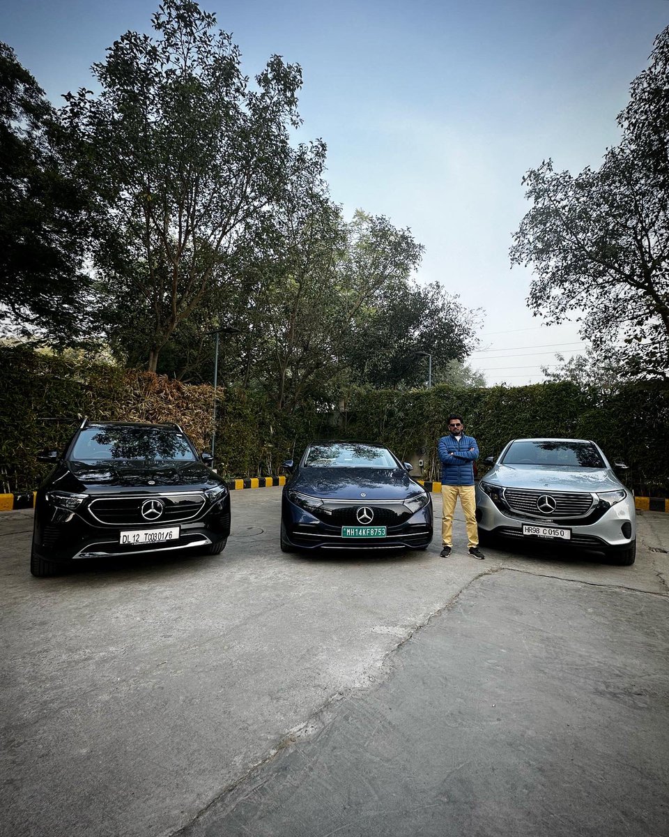 sidpatankar's tweet photo. #EQAdventure continues! Now on home soil. And with the entire EQ range available in India! 
SVP 

#electric #EQC #EQB #EQS #MercedesEQ #EV #EQpower #MercedesBenz https://t.co/Z5vZt0zUx0