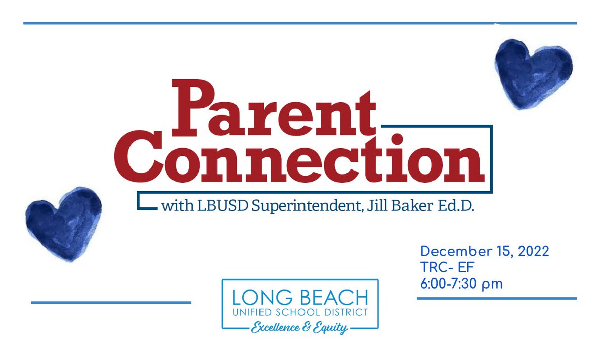 jbaker000's tweet photo. TY to our @ElemLBUSD @MSK8LBUSD @HSOLBUSD for getting the word out about #ParentConnection. I sure enjoyed engaging with families &amp; caregivers from across @LongbeachUSD. Special thanks to @LBUSD_Research &amp; @SosaValderrama for sharing your expertise! #proudtobeLBUSD https://t.co/F9D26IvdsB