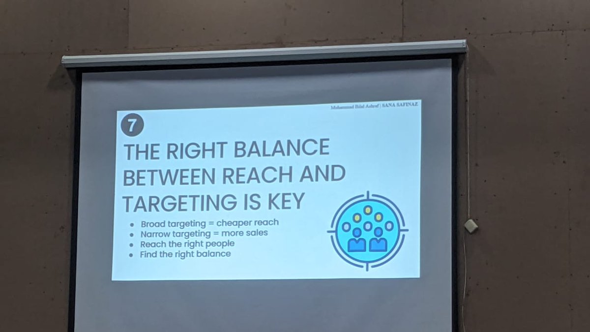 anaskhatri_'s tweet photo. Marketing Strategy.
#Digitalks22 #DigitalMarketing #Session #DigitalMarketingSession #IqraUniversity @iqrauniofficial. https://t.co/fyBTDgcdyH