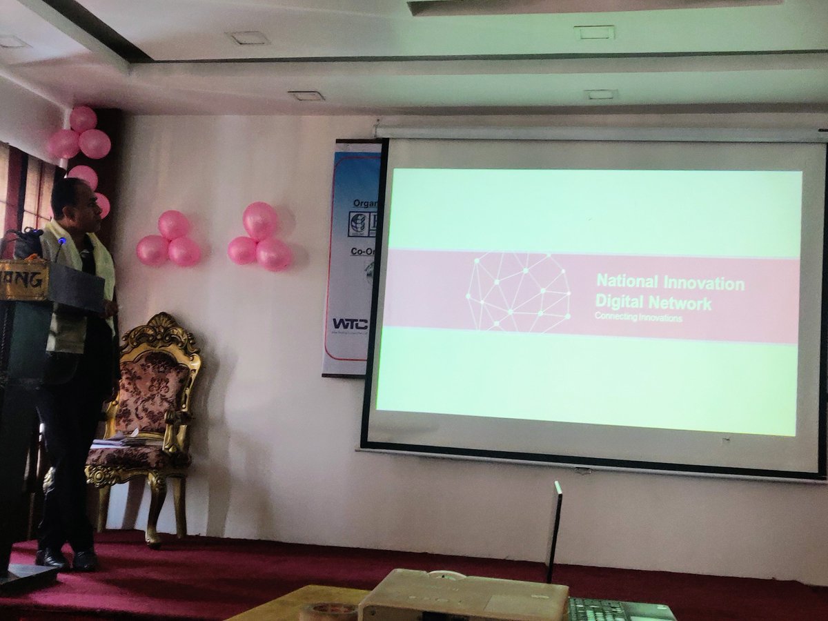 D4D_Nepal's tweet photo. Dr Rabindra Prasad Dhakal sharing about National Innovation Digital Network - a place to connect with innovators across Nepal.
#NIDN #ConnectingInnovations #Innotalk #PlatformforallInnovators #InnovationforProsperityandTechnology
@Asia_Foundation @UKinNepal @maharjan_sajana https://t.co/MhfBRz5KiB