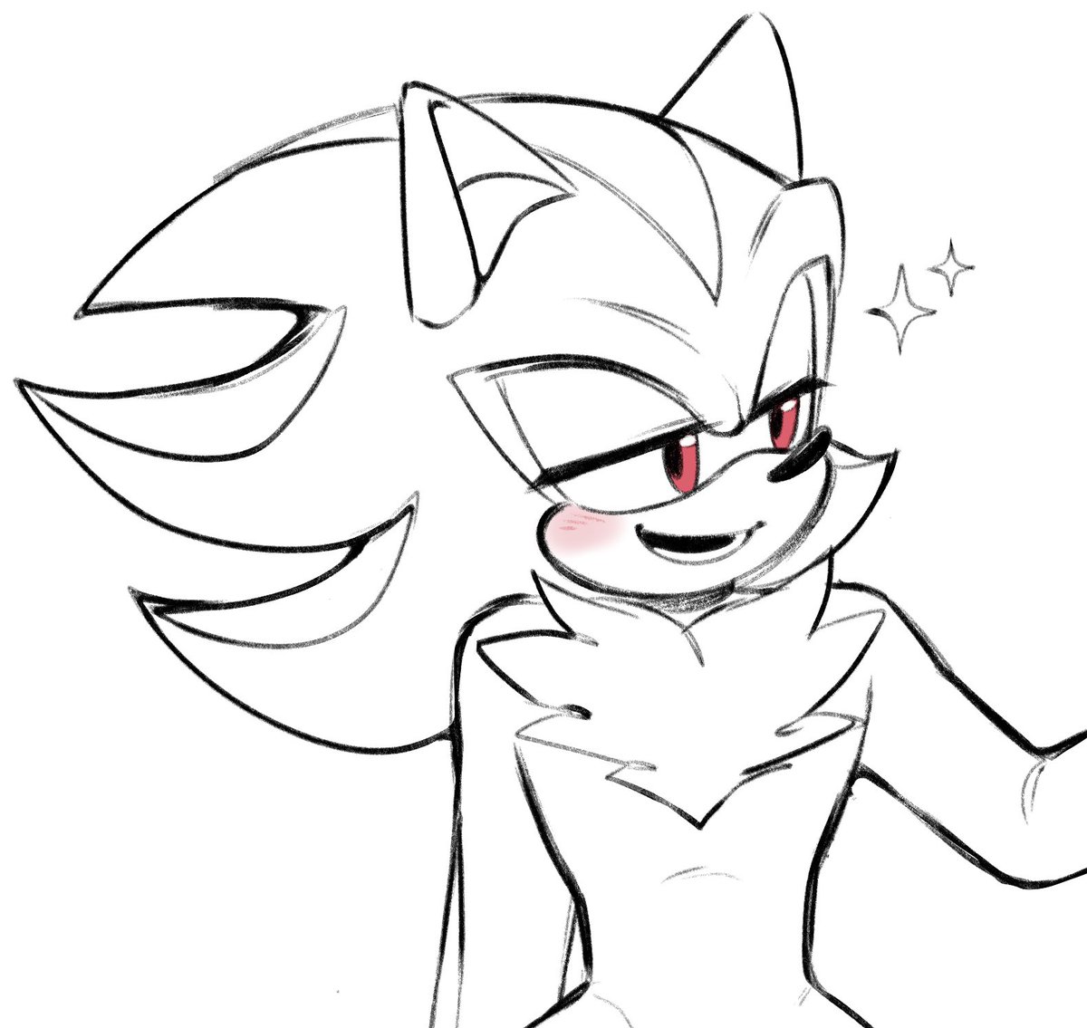 ChaotixShiro's tweet image. shadow is so handsome 🤧