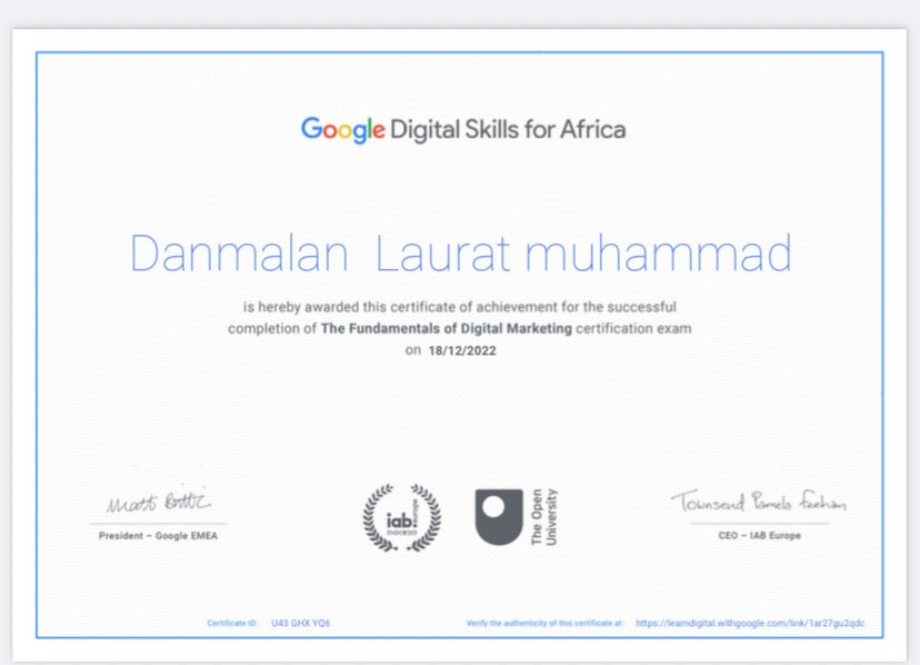 laucutiey's tweet photo. #1MillionDeveloper
#NDEEPkaduna
#NITDA
#DigitalEmployability
@NITDANigeria
@MindThe_GapNG @HapticsNG @steamledge @dodeelcds https://t.co/TpmIniQFSC
