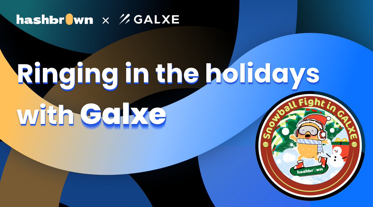 Hashbrown_Tech's tweet photo. Christmas came early this year!🎄✨

Our 2nd campaign is live, powered by @Galxe

Join here: https://t.co/2GcNQHmZIN and make sure to check out our latest article on Galxe 
https://t.co/n7jpZkeLkT 

#GalxeOAT holders will also stand a chance to enter our giveaway on 25th Dec! https://t.co/XsxXEaMmC9