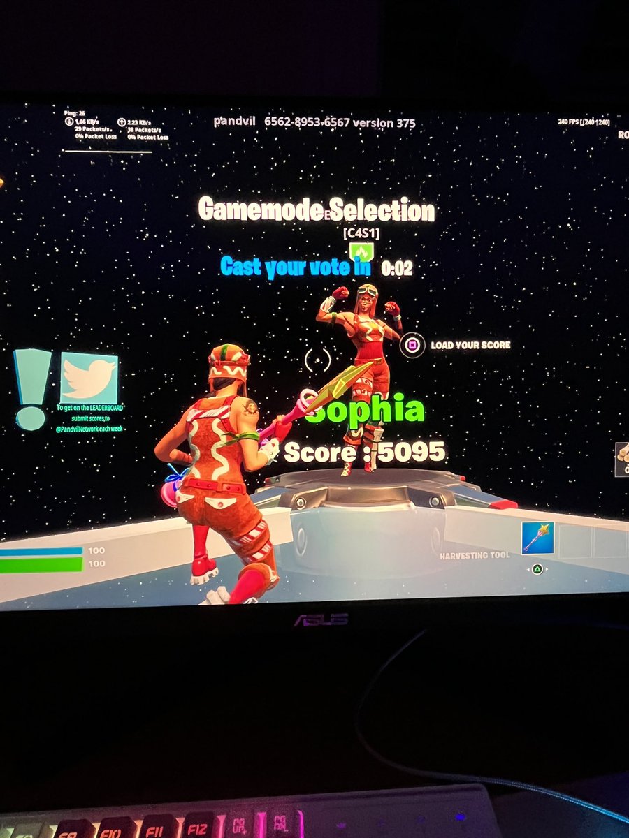 sxphiix's tweet photo. @PandvilNetwork #PandvilBoxFights 
Epic: Sophia
Points: 5095 https://t.co/6sax2CGT2M