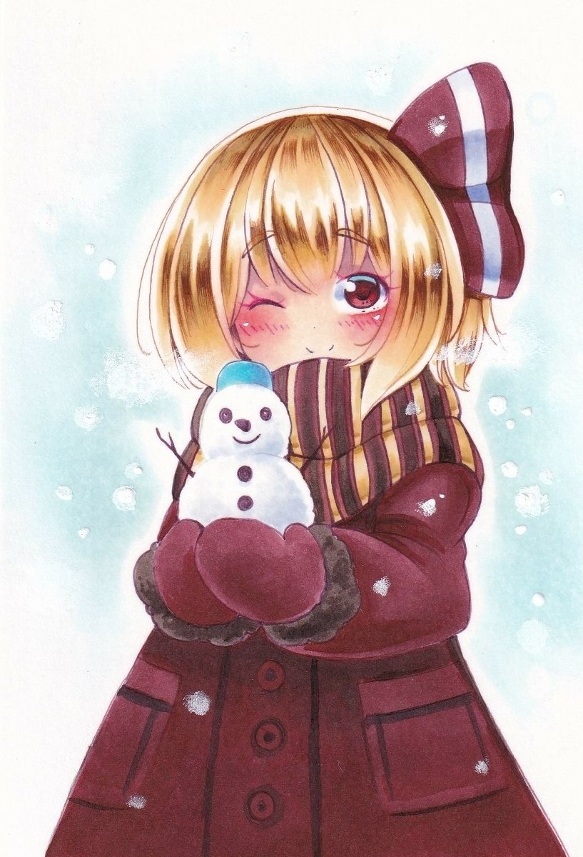 寒いので、ルーミアちゃん再アップです٩(๑❛ᴗ❛๑)۶ 