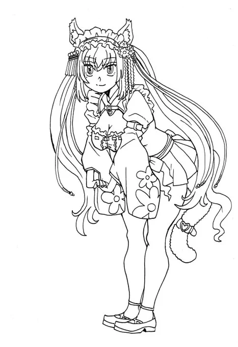 線画でやり切った感
#荒野の長侍 