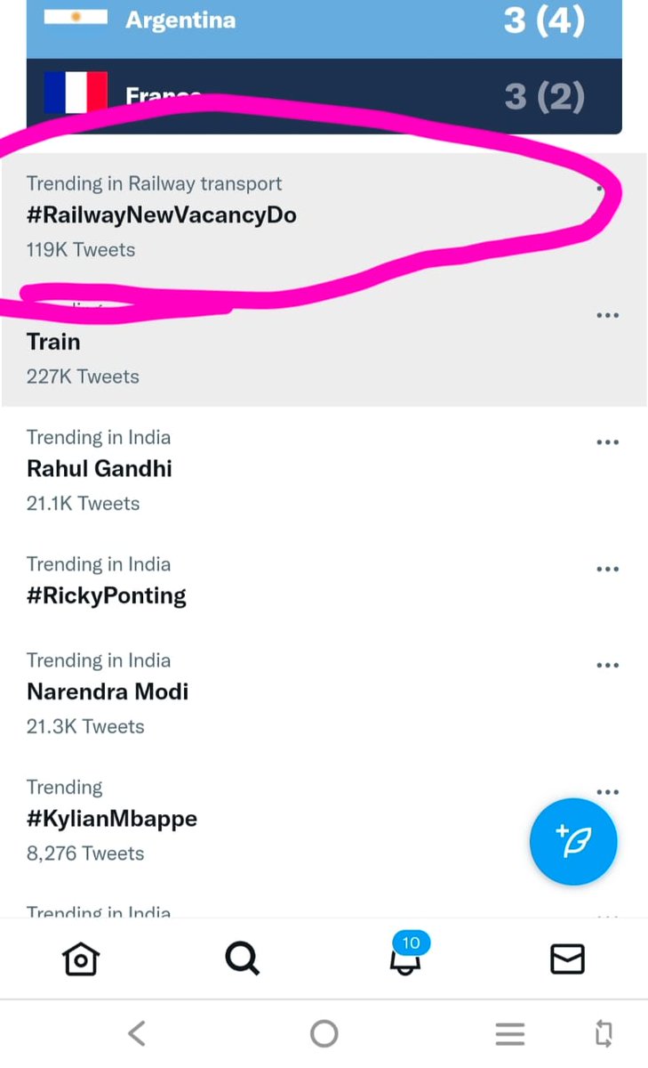 AIRAAAOFFICIAL's tweet photo. #RailwayNewVacancyDo

Need to be in Top 30. Push little more guys🔁💪
#RailwayNewVacancyDo
@AshwiniVaishnaw @RailMinIndia https://t.co/KoXJ1mqjH5