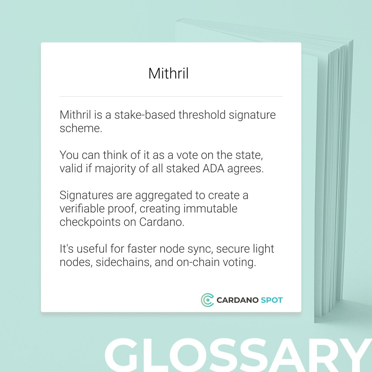 Cardano Spot tweet media