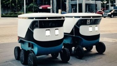 datasciforum's tweet photo. Uber Eats Partners With #US-Based #Robotics Firm Cartken To Use Sidewalk ‘Robots’ for Food Deliveries
Ride-hailing major Uber has partnered with the US-based robotics company, Cartken, which will provide sidewalk robots to its subsidiary, Uber Eats, to deliver food.
@datasciforum https://t.co/grzQEb7WVw