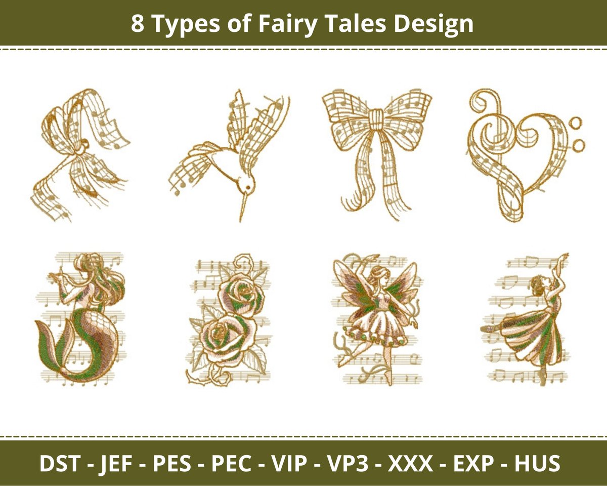 ZoomEmbroidery's tweet photo. Excited to share the latest addition to my #etsy shop: Musical Fairy Tales Machine Embroidery Designs - 8 Types - Instant Download https://t.co/3ywP6EVwGK #embroidery #fairytales #embroiderydesigns #machineembroidery #embroiderypattern #zoomembroidery https://t.co/z3C34LslGn