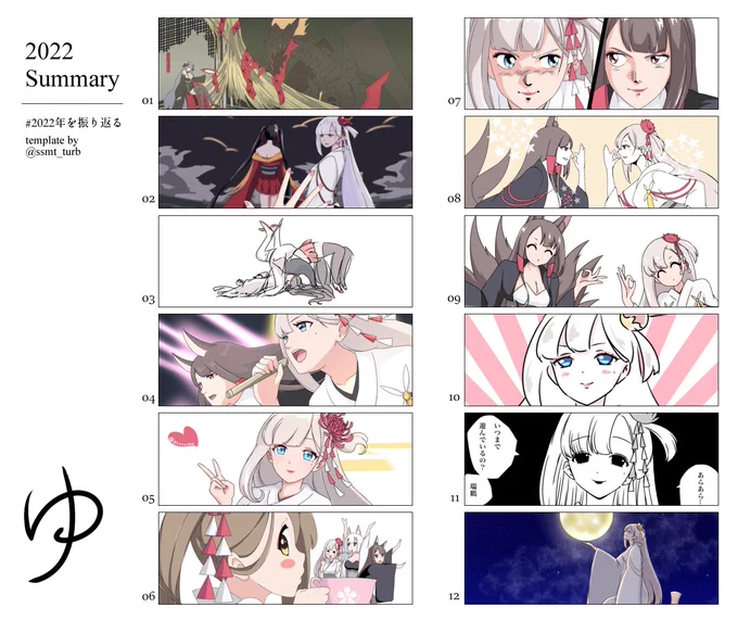 #2022年を振り返る
翔鶴多め 
