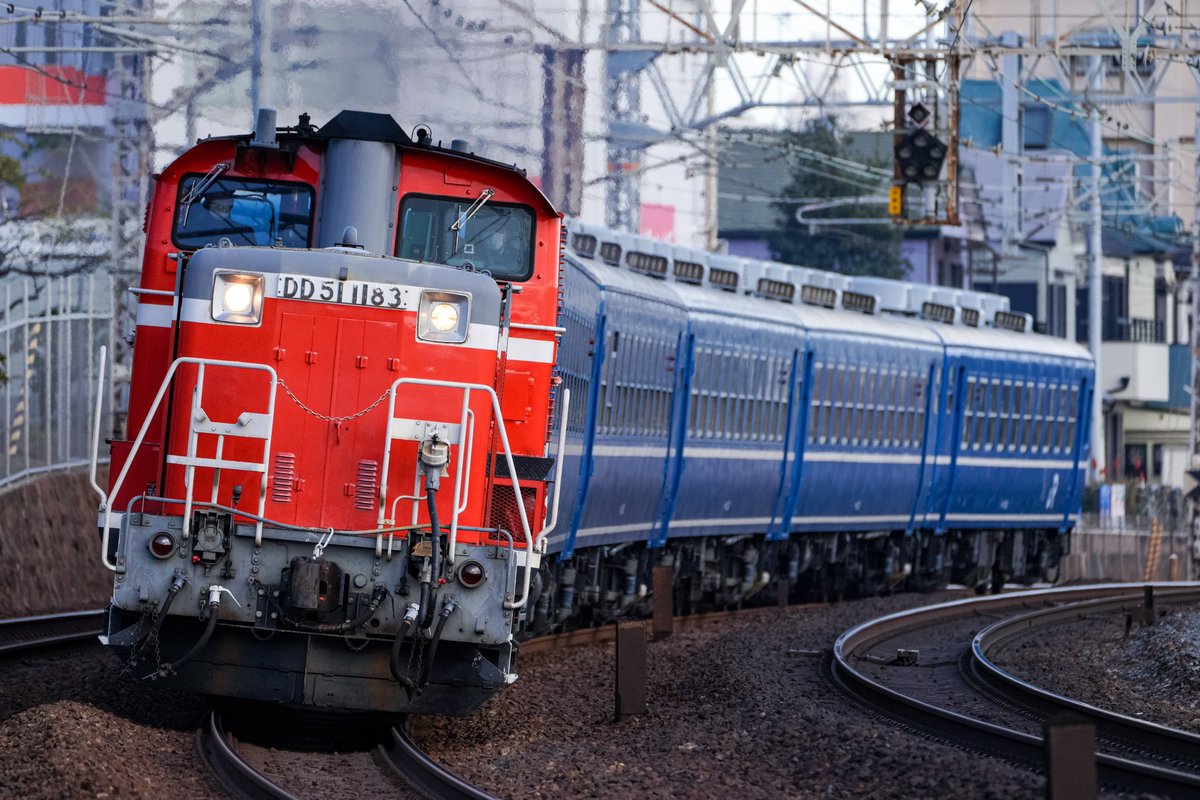 a7tetu's tweet photo. 2022/12/19 網干訓練
dd51-1183 +12系5B
@スマシオカーブ https://t.co/fWSkqjq5NQ