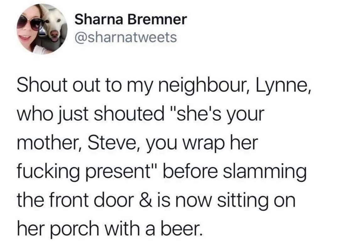 The real spirit of Christmas 🤣