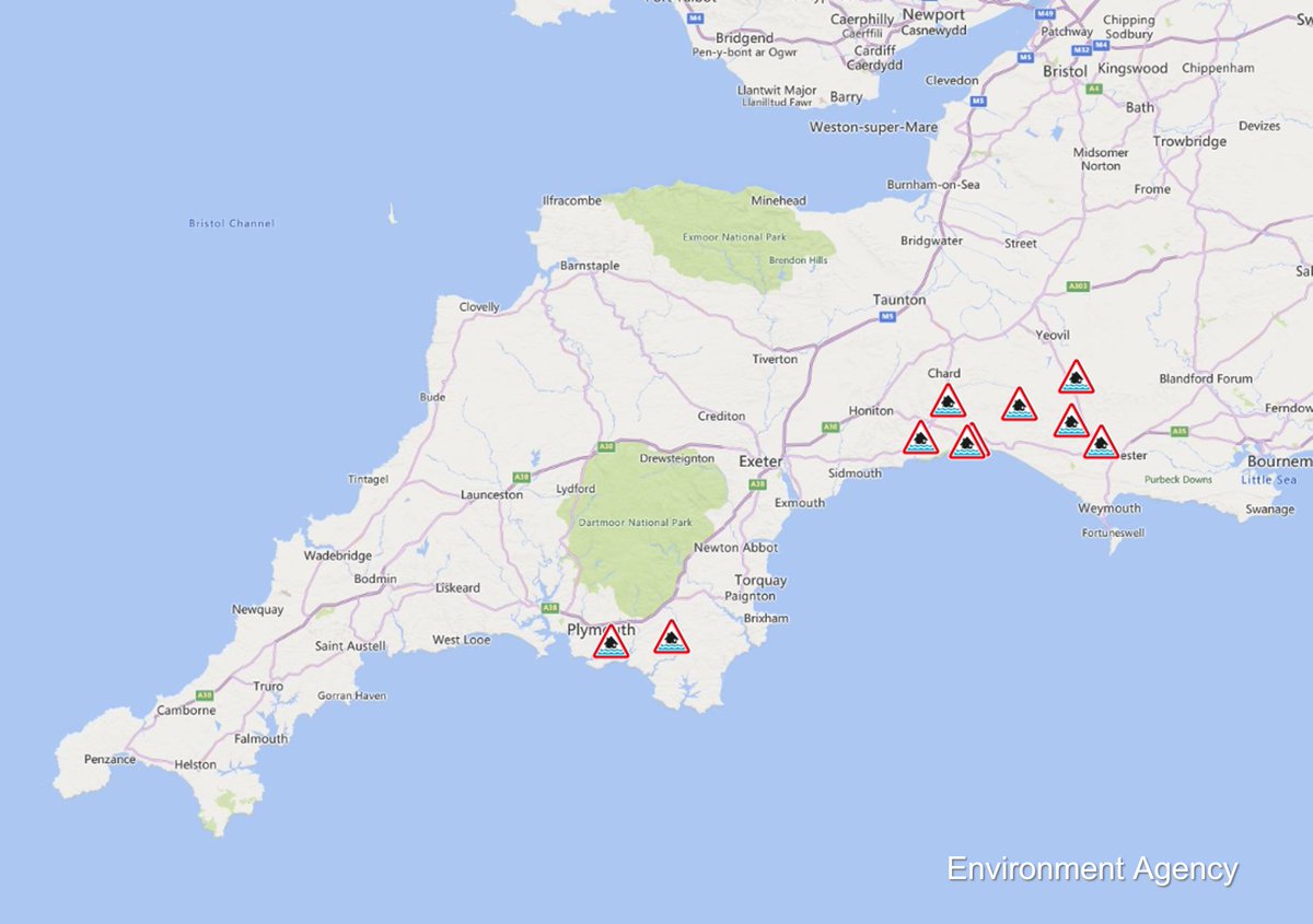 bbcweather's tweet image. The start of the big thaw has also resulted in some flooding

There are currently 10 flood warnings in force across SW England

Details: bbc.in/3HLTLw7
Matt