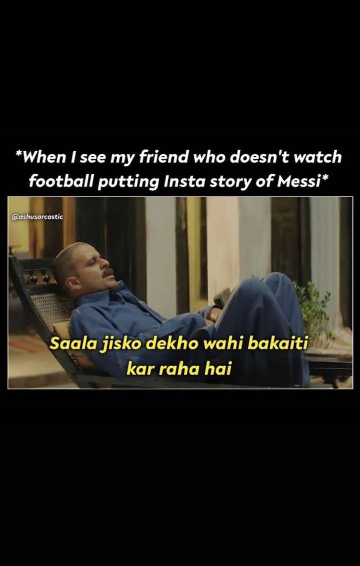 prateeksays_'s tweet photo. Inhe 4 players ke naam puchlo to haklate ghumnge #FIFAWorldCup #Messi𓃵 https://t.co/vQqpnznN6d