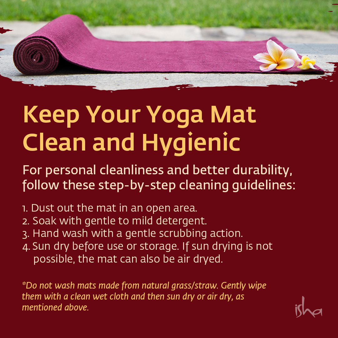 Isha Foundation on Twitter "Your yoga mat is, without a doubt, your