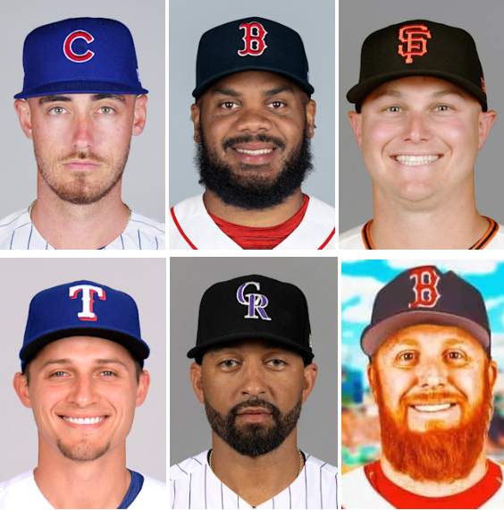 BleednblueJohn's tweet photo. Just some recent photos of MLB Players that most Dodger-Fans thought they would Retire in a #Dodgers Uniform.  
#AlwaysLA 💙💔 https://t.co/PWTYXozipz