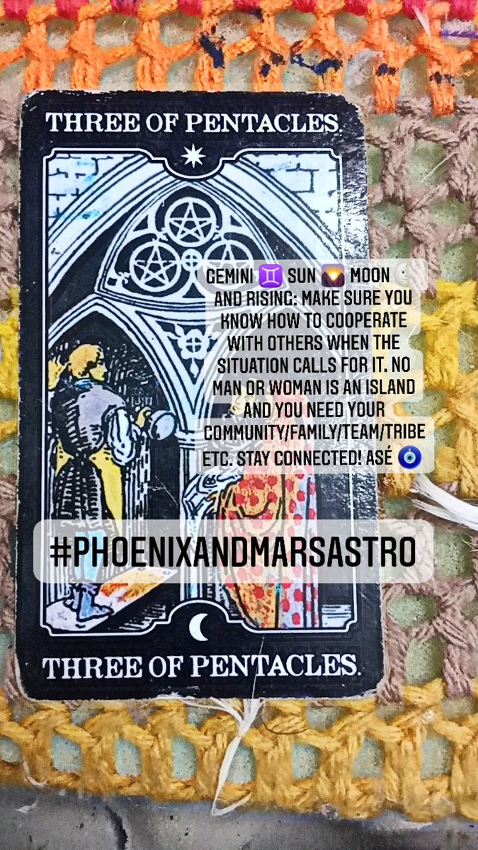 phoenixandmars8's tweet image. Mercury retrograde reading for Gemini ♊💞🧿
Sun 🌞 moon 🌚 and rising 🌻

#phoenixandmars
#threeofpentacles