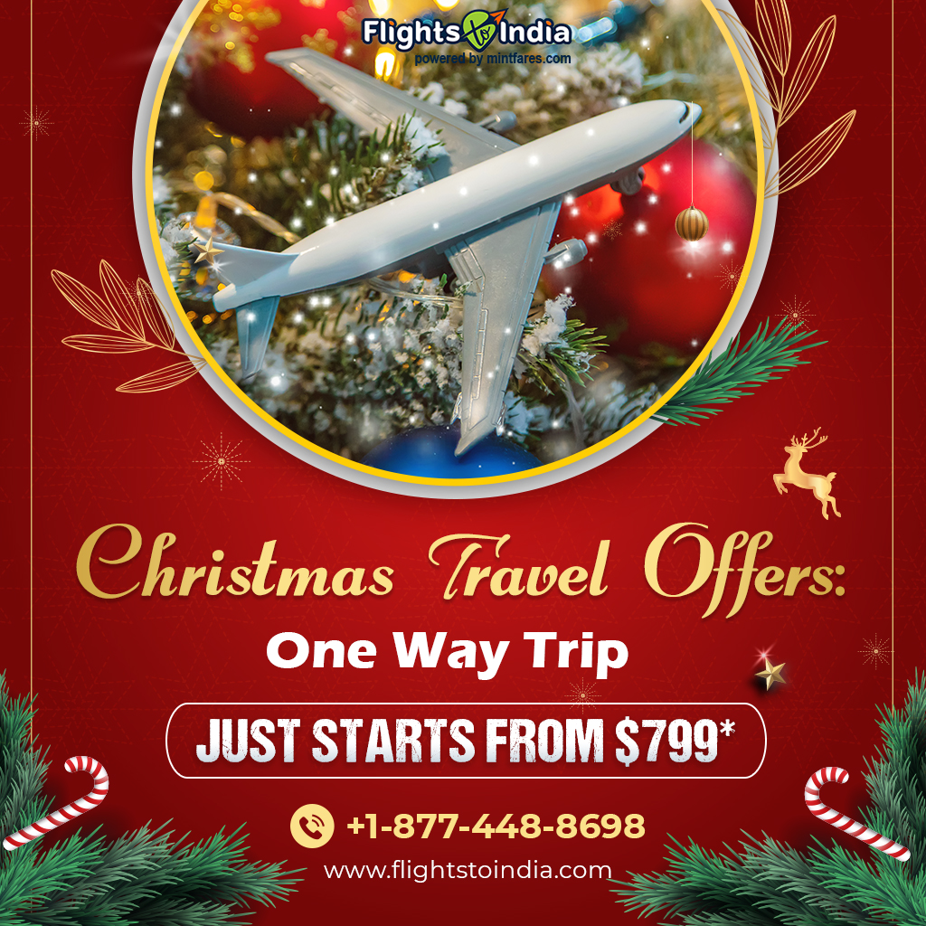 flightsto_india's tweet photo. Grab amazing Christmas travel offers. #FlightsToIndia has got some exclusive deals this festive season for all its valuable customers.
Source: https://t.co/9qOggdsUMf
.
.
.
.
#ChristmasTravelOffers #Bestflight #Travel #FlyToIndia #FlightOffers #TravelDeals #SpecialPrice https://t.co/1wgxxR5DwH