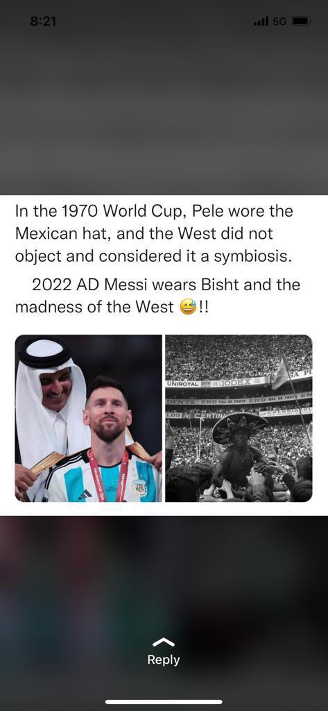 musrinsaif's tweet photo. Fuck off West #FIFAWorldCup https://t.co/Exc8n8gMTd