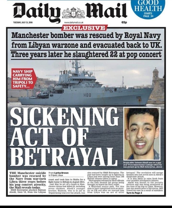 StVitusDance's tweet photo. Stop the boats that would keep us safe! 
That murdering scum was rescued by the British Royal Navy &amp; bought here 4 asylum! 
@drdavidbull @TalkTV https://t.co/it7KWR0wYM
