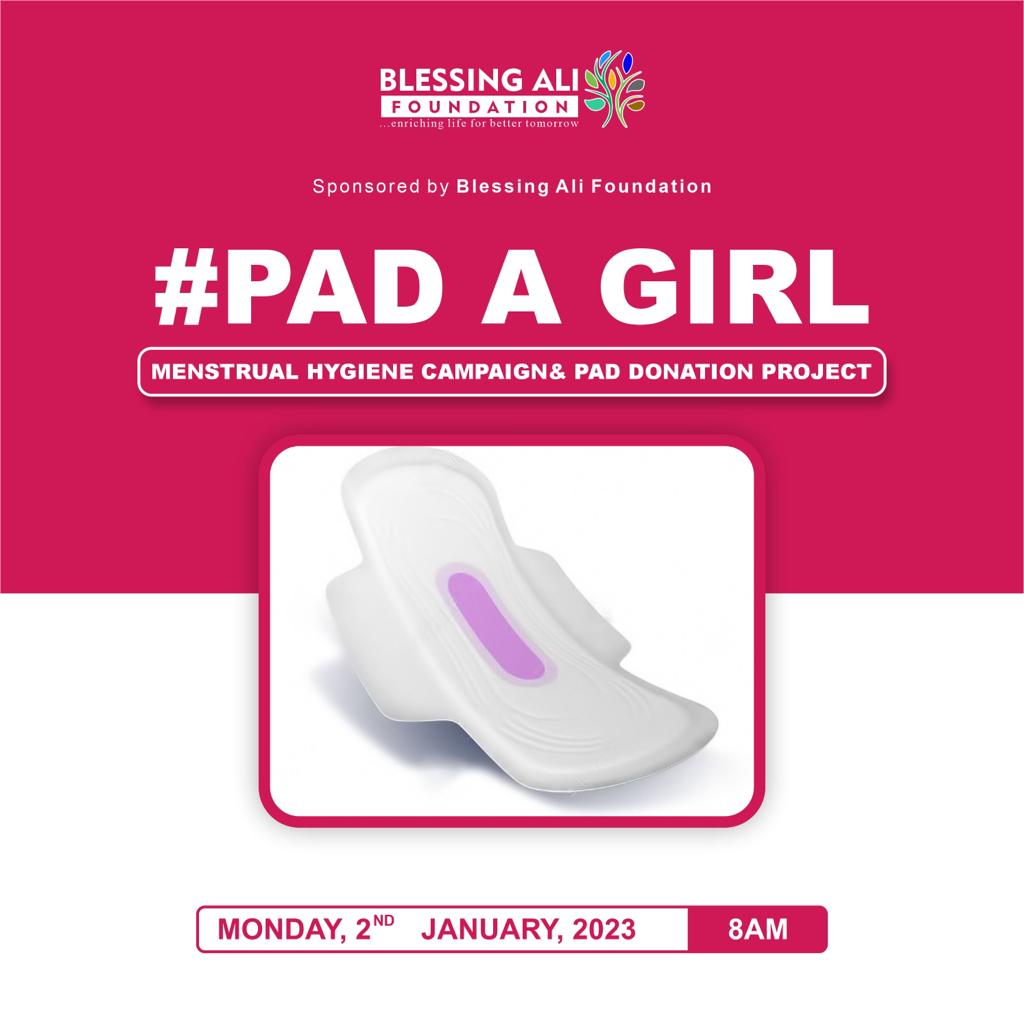 BlessingAliFdn's tweet photo. Help us spread the word about menstrual hygiene! We're collecting donations for menstrual products to support those in need. Let's work together to break the stigma and ensure everyone has access to safe and dignified menstrual care. #MenstrualHygieneAwareness #PadAGirl https://t.co/qoGll2PUDF