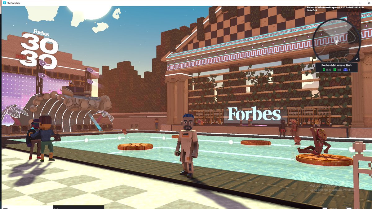fhasai_2000's tweet photo. @TheSandboxGame @Forbes @polygonalmind In the @Forbes Metaverse Hub! Check my screenshot below 🎈👇 https://t.co/5qdiRlturI