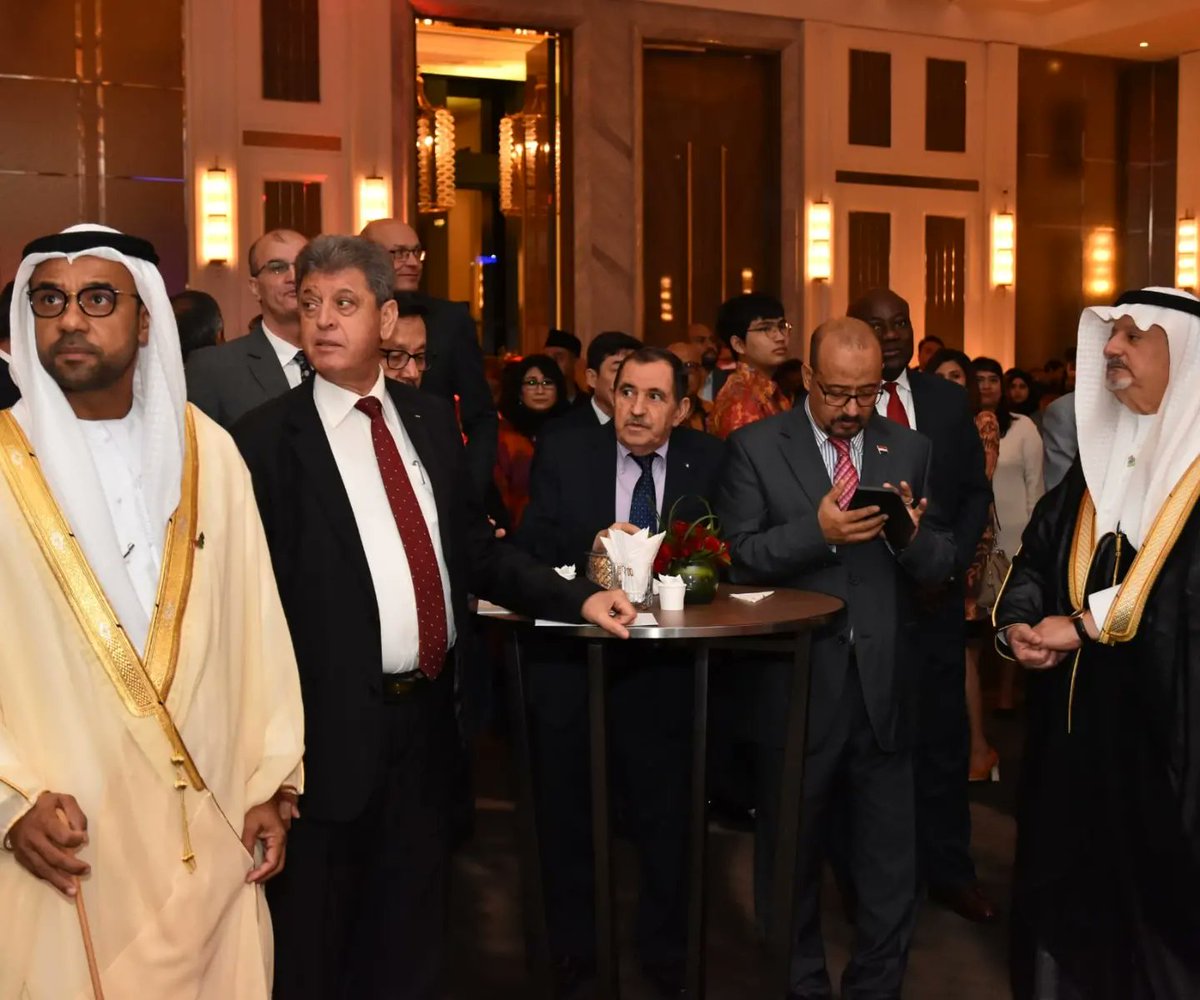 BahrainEmbIND's tweet image. أقامت سفارة مملكة البحرين في جاكرتا حفل استقبال بمناسبة احتفالات المملكة بأعيادها الوطنية إحياءً لذكرى قيام الدولة البحرينية الحديثة في عهد مؤسسها أحمد الفاتح سنة 1873 ميلادية وذكرى تولي حضرة صاحب الجلالة الملك المعظم حفظه الله ورعاه مقاليد الحكم.