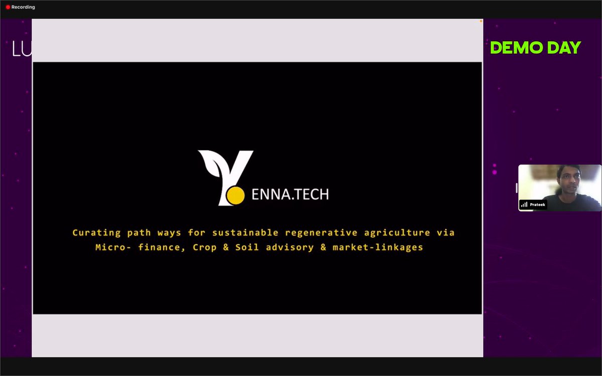 🔴 LIVE from Hatch Web3 Accelerator for @Hedera- Demo Day

<a href="/YennaTech/">Yenna Tech</a> is an alternative investment marketplace aiming at a sustainable real-estate business ecosystem &amp; helping achieve financial stability.

LIVE Demo: zoom.us/webinar/regist…

[Supported by @HBAR_foundation]