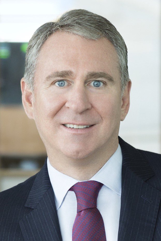 This oligarch talking to Jared Kushner is Ken Griffin, one of the Republican Party's biggest donors. He gave $100 million to right-wing candidates for midterms and wants to replace the Koch brothers as the GOP's next kingmaker so he can shove corporate fascism down our throats.