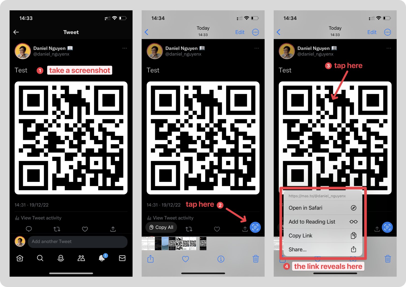 How to Scan a QR Code inside Phone without Using Another Phone?