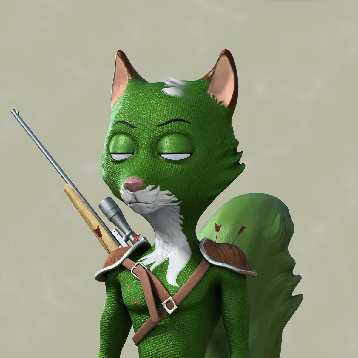CardanoAirdrops's tweet photo. Attention #NFT collectors!
This is a #2Dvs3D mashup of the Green Scales skin:
Bad Fox #0117 (@NFT_Minter_)
2D art - vs. - 3D avatar
(now) (early Q1) https://t.co/rgt0Fdm6Uy