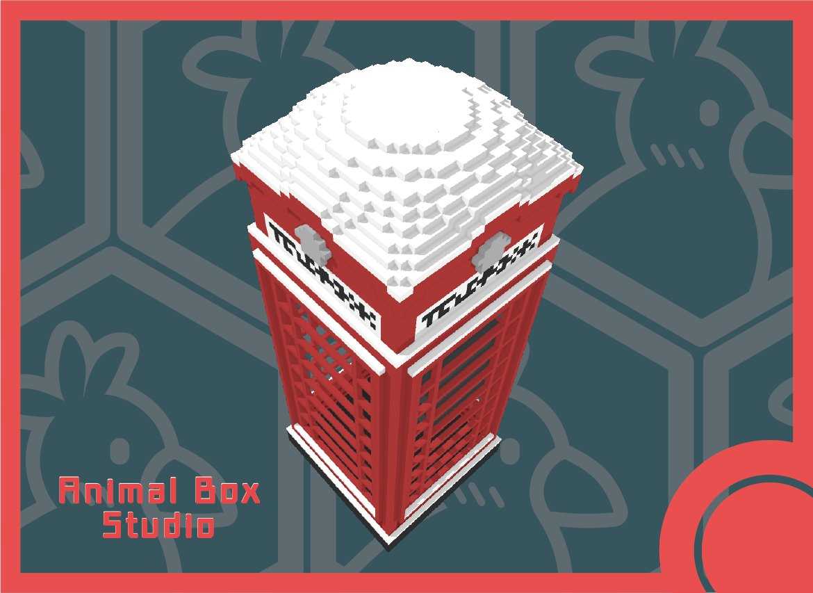 AnimalBoxStudio's tweet photo. ⭐ The Sandbox Summer 建模 - 電話亭 &amp; 信號燈 ⭐
Modeling / Phone booth &amp; Traffic lights
👌 歡迎分享 / Feel free to share this 😊
#AnimalBoxStudio #NFT #VoxEdit #SandBox #modeling #3D #Metaverse #winter https://t.co/XOeueEBfoP