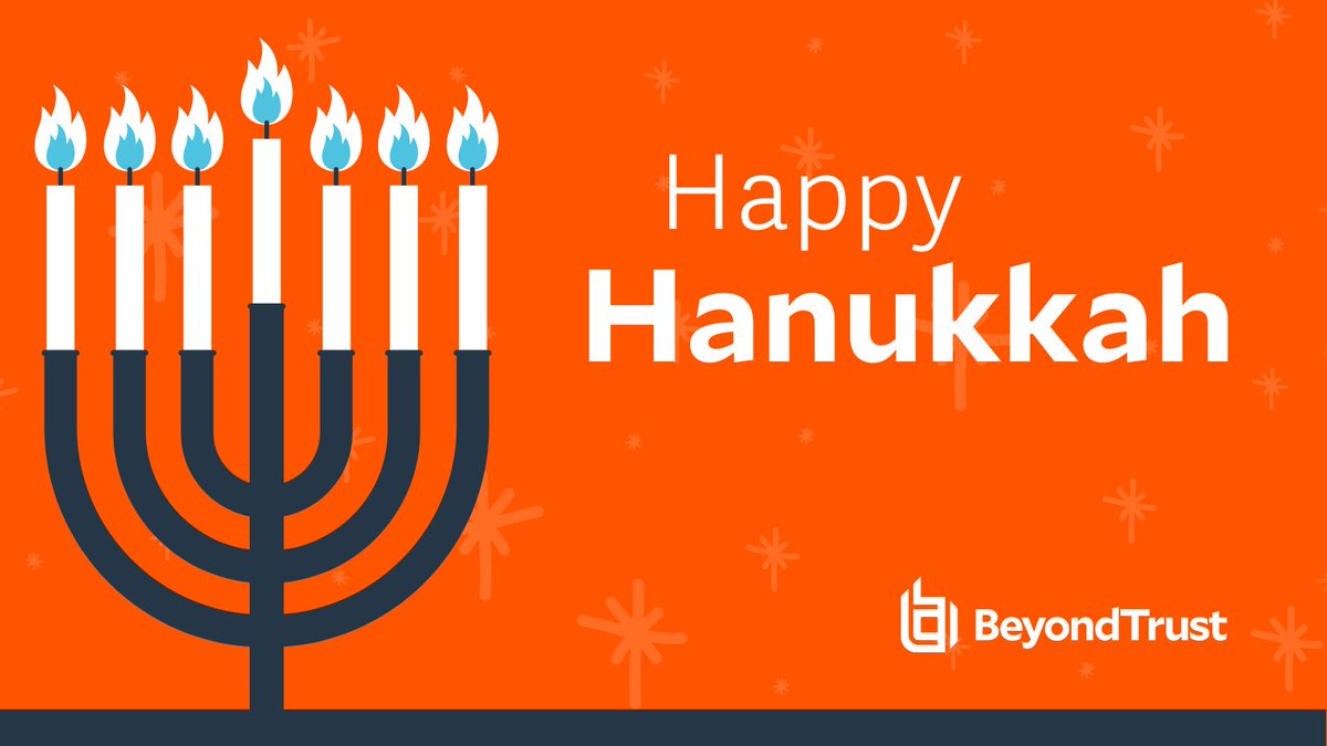To our employees, customers and partners celebrating around the world, may the #Hanukkah lights find you together with loved ones. 

We hope you have a happy season of miracles! 

#HappyHanukkah