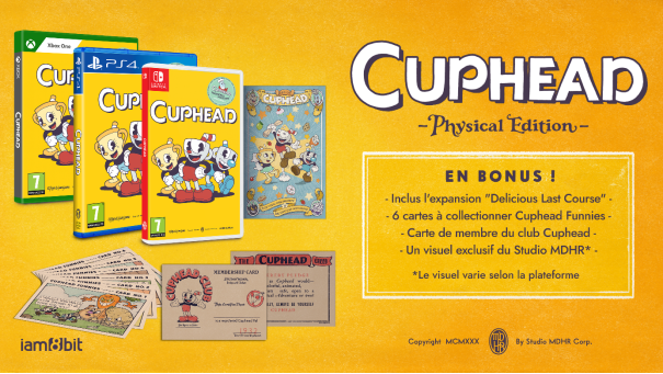 IGNFRA's tweet photo. Le célèbre Cuphead est dispo en physique et on vous fait gagner une version PlayStation + 4 sous-bocks ! Tentez le tirage au sort :

✅RT+Follow

Tirage au sort le 1er janvier. Concours réservé à la France Métropolitaine. https://t.co/5dctm3US78
