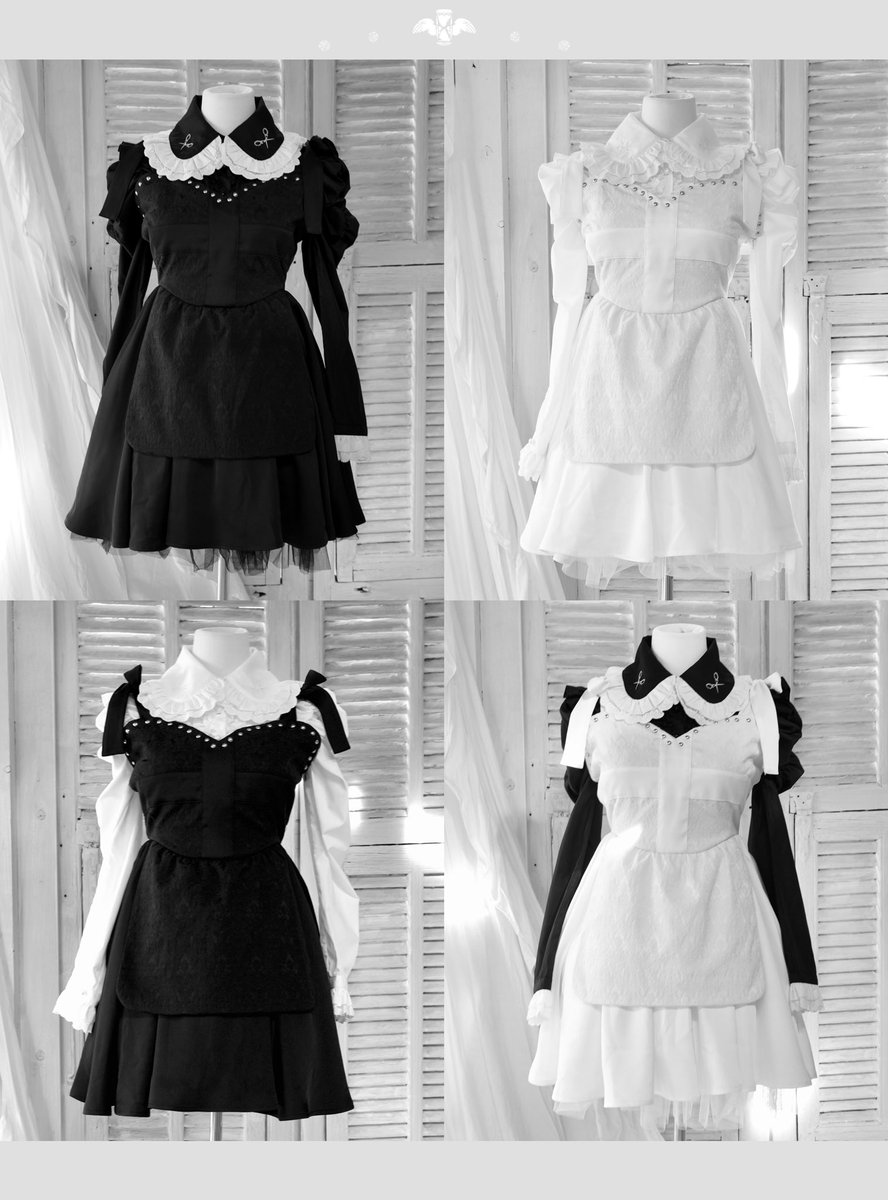 DimMoire 絶メイドドレスBLACK-