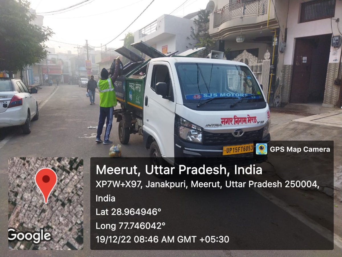 SwachhBharatGov's tweet image. A door-to-door waste collection drive was underway around the corner in Meerut city. The city prioritized the #GarbageCollectionActivity and optimized it for #AwarenessGeneration among the citizens regarding the #SourceSegregation for #GarbageFreeCities.

@MrtNagarNigam