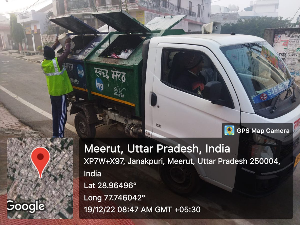 SwachhBharatGov's tweet image. A door-to-door waste collection drive was underway around the corner in Meerut city. The city prioritized the #GarbageCollectionActivity and optimized it for #AwarenessGeneration among the citizens regarding the #SourceSegregation for #GarbageFreeCities.

@MrtNagarNigam